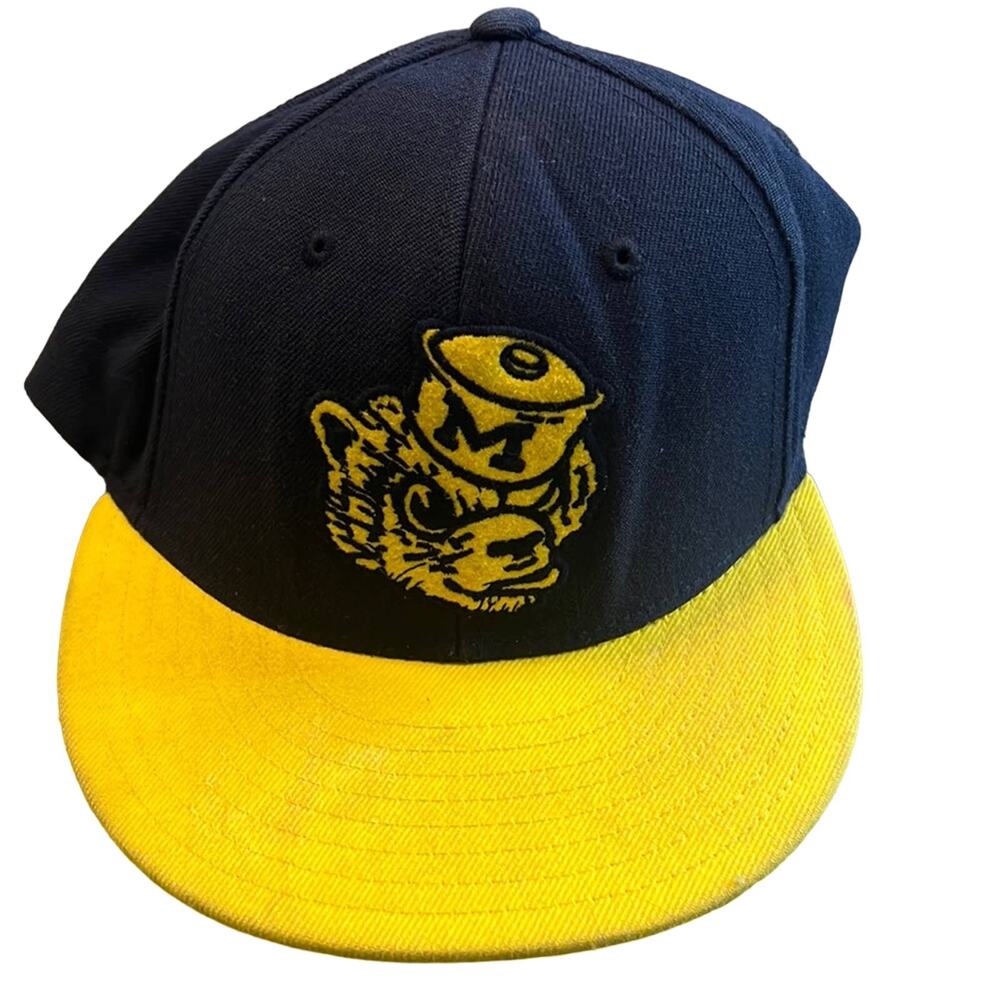 Adidas Michigan State Wolverines Snapback Hat Tailgating Rare Vintage